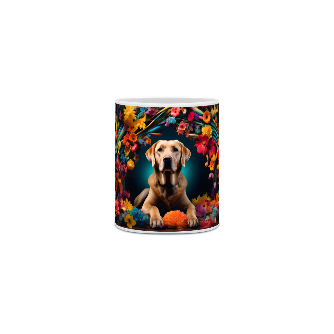 Nome do produto: Caneca Labrador - Com Arte Digital - #Autenticidade 00010
