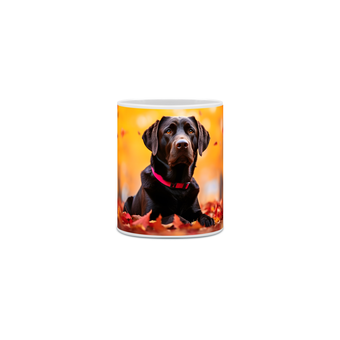 Nome do produto: Caneca Labrador - Com Arte Digital - #Autenticidade 0011