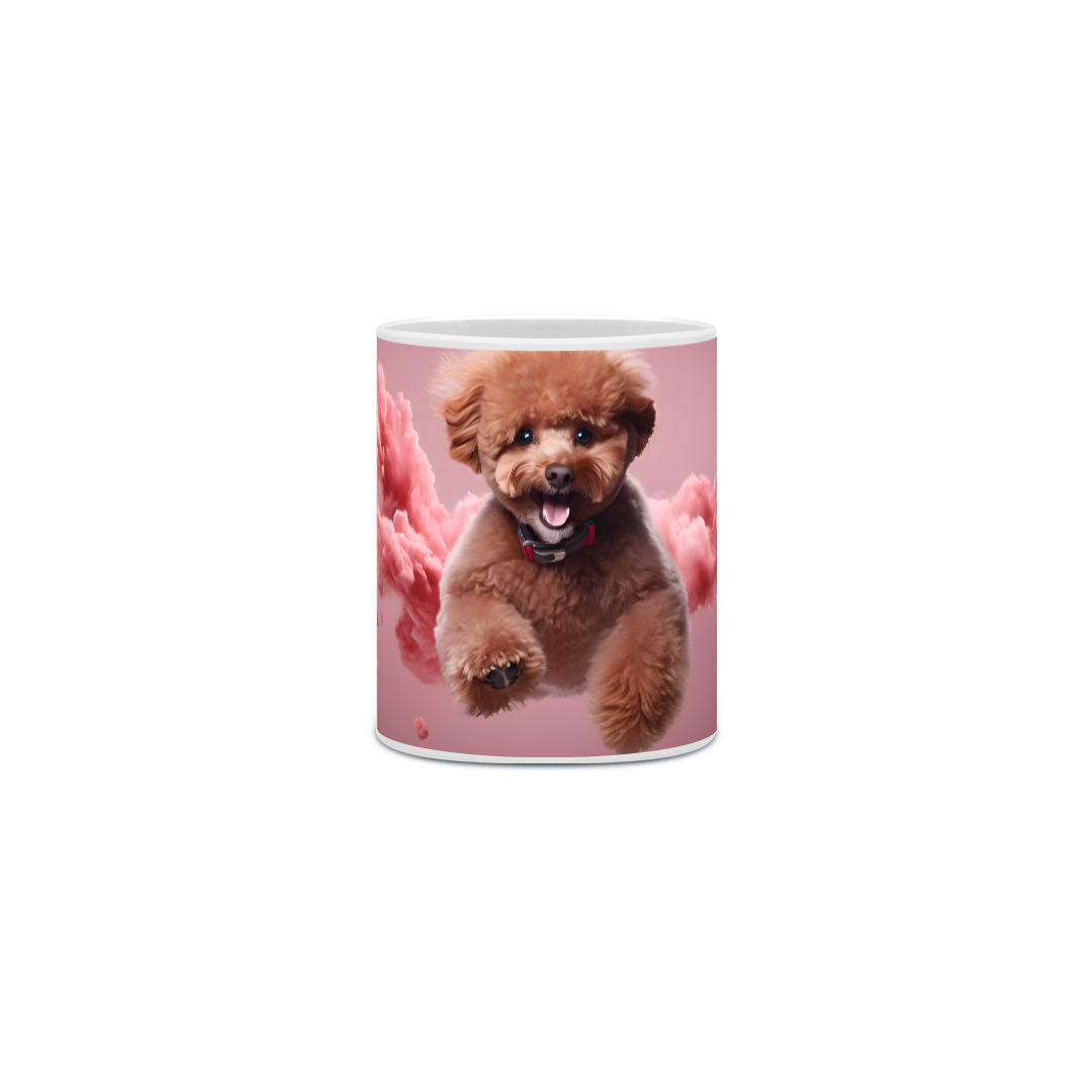 Nome do produto: Caneca Poodle com Arte Digital - #Autenticidade 0004
