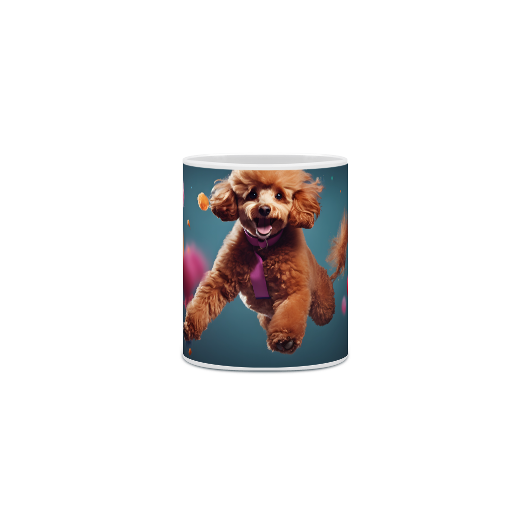 Nome do produto: Caneca Poodle com Arte Digital - #Autenticidade 0007
