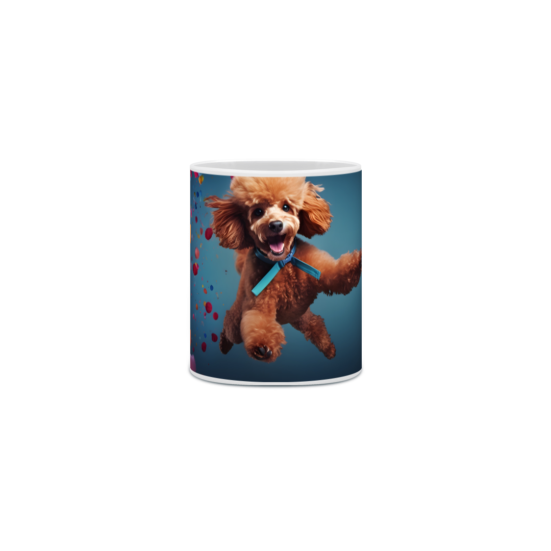Nome do produto: Caneca Poodle com Arte Digital - #Autenticidade 0008