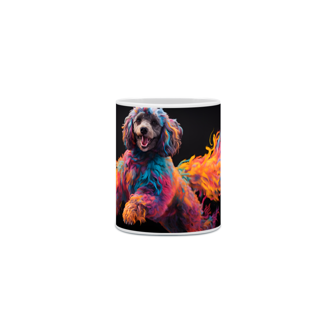 Nome do produto: Caneca Poodle com Arte Digital - #Autenticidade 0016
