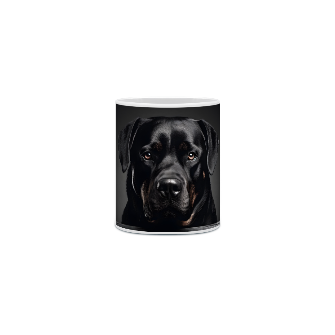 Nome do produto: Caneca Rottweiler com Arte Digital - #Autenticidade 0023
