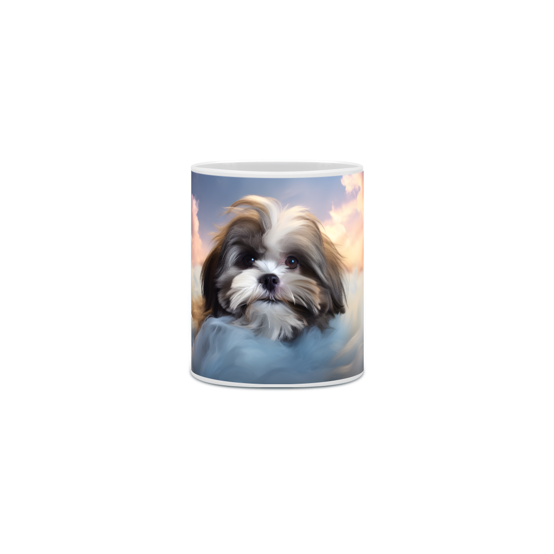 Nome do produto: Caneca Shih Tzu com Arte Digital - #Autenticidade 0008