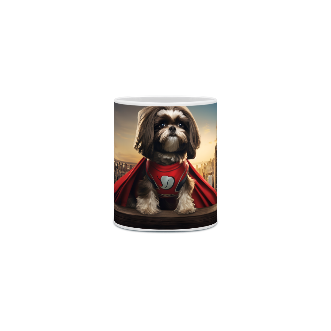 Nome do produto: Caneca Shih Tzu com Arte Digital - #Autenticidade 0009