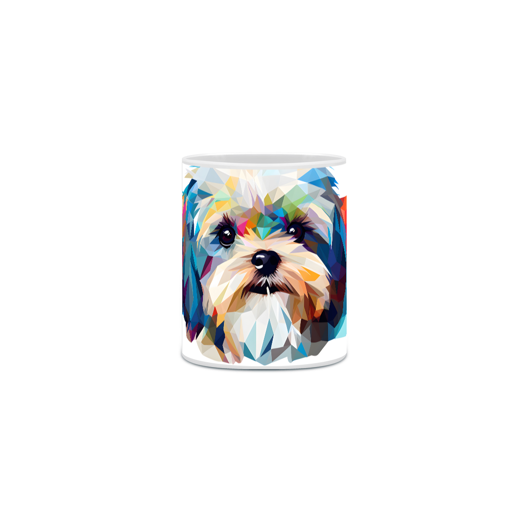 Nome do produto: Caneca Shih Tzu com Arte Digital - #Autenticidade 0019