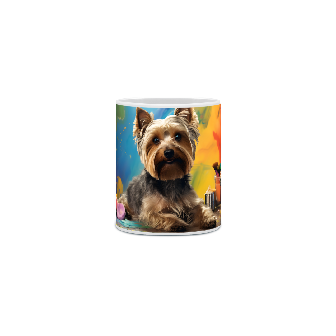 Nome do produto:  Caneca Yorkshire com Arte Digital - #Autenticidade 006