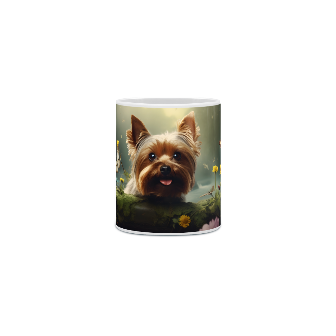 Nome do produto:  Caneca Yorkshire com Arte Digital - #Autenticidade 0007