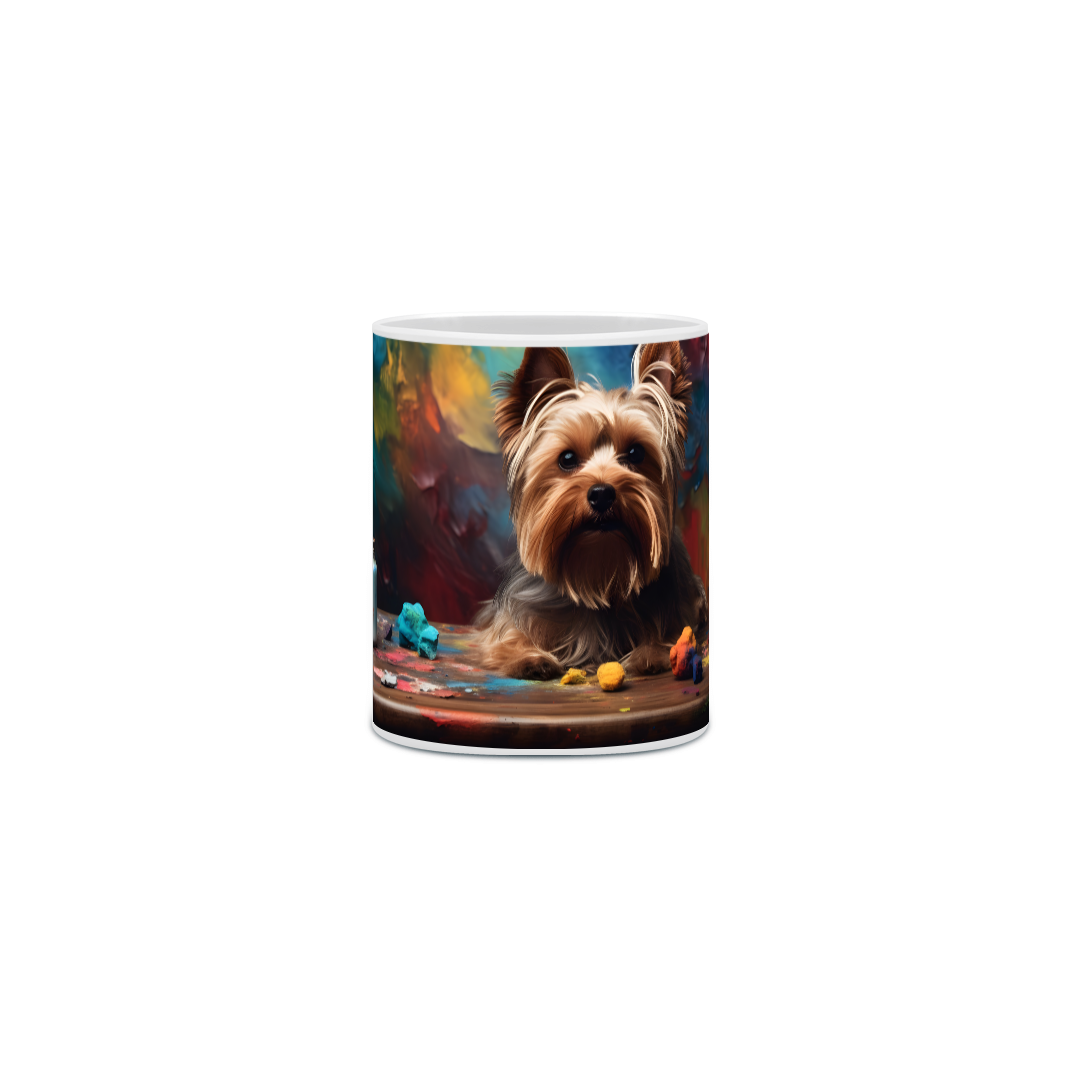 Nome do produto:  Caneca Yorkshire com Arte Digital - #Autenticidade 0011