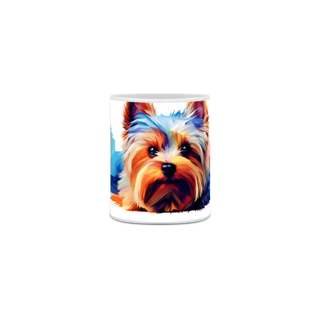 Nome do produto:  Caneca Yorkshire com Arte Digital - #Autenticidade 0021