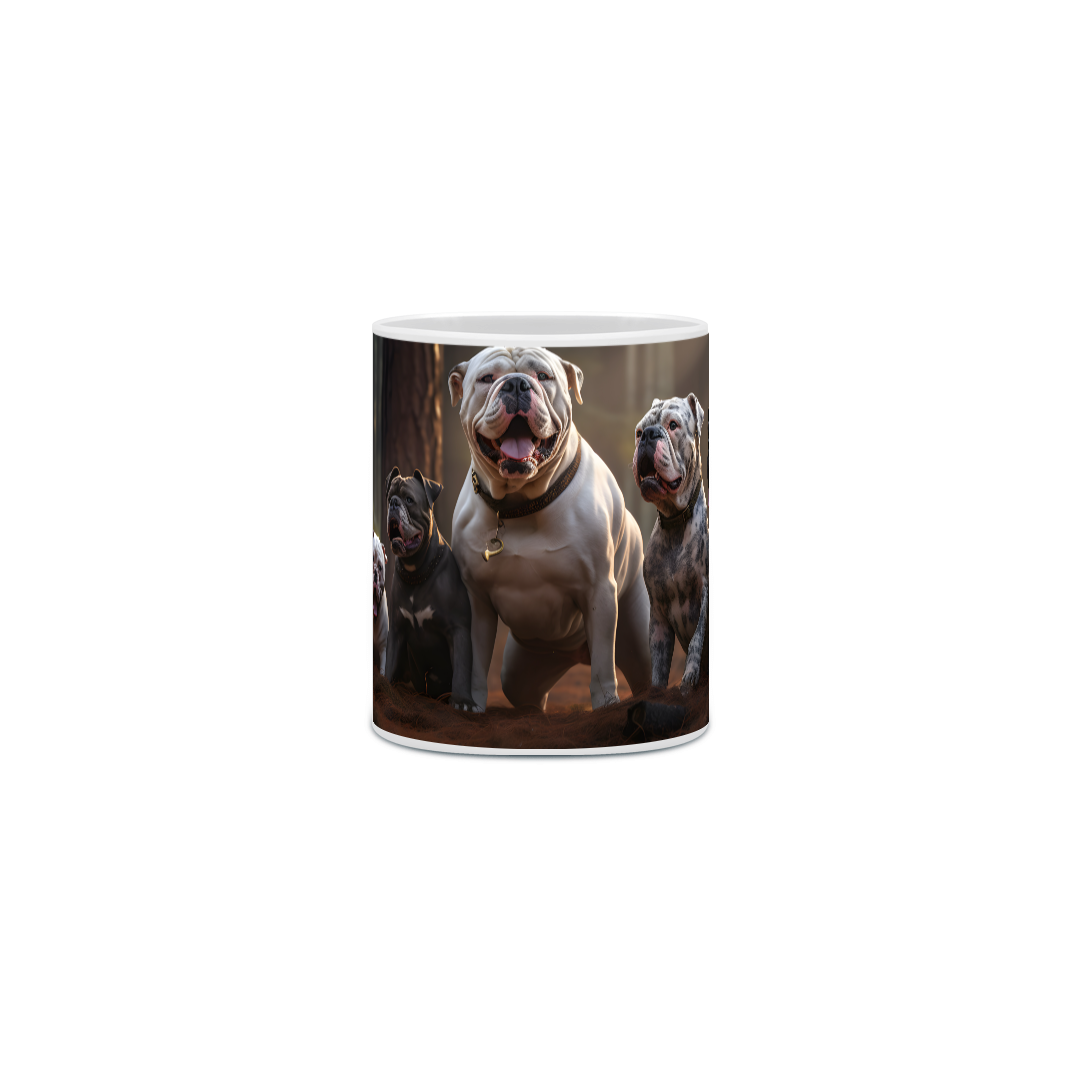 Nome do produto: Caneca American Bully com Arte Digital - #Autenticidade 0002