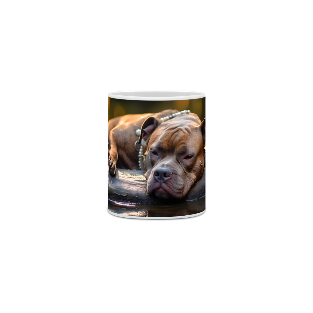 Nome do produto: Caneca American Bully com Arte Digital - #Autenticidade 0019
