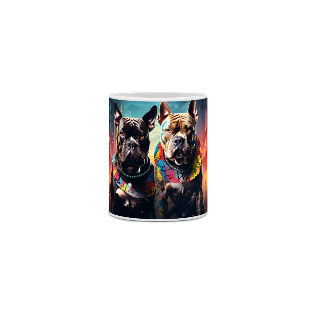 Nome do produto: Caneca American Bully com Arte Digital - #Autenticidade 0021