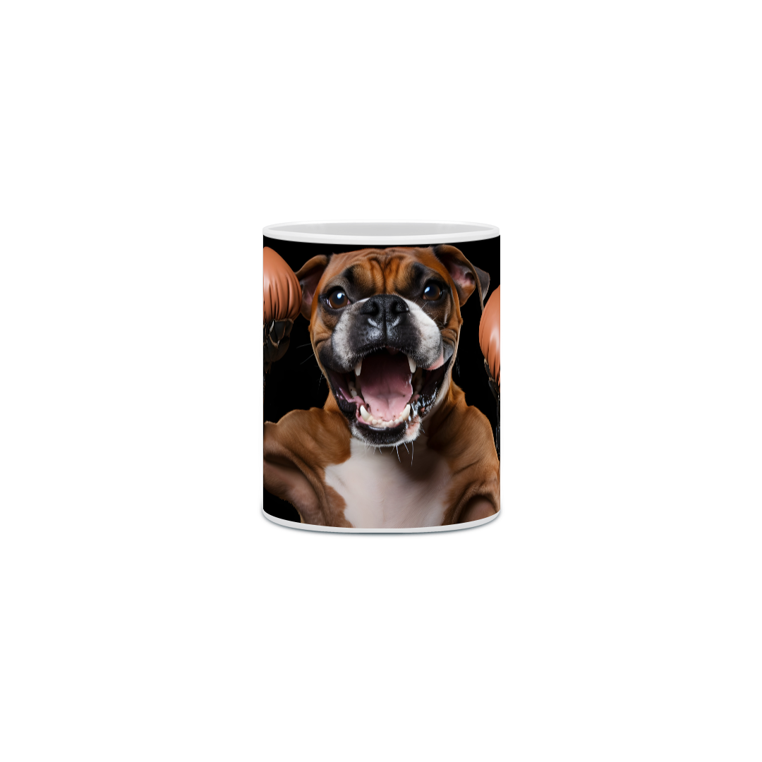 Nome do produto: Caneca Boxer com Arte Digital - #Autenticidade 0012