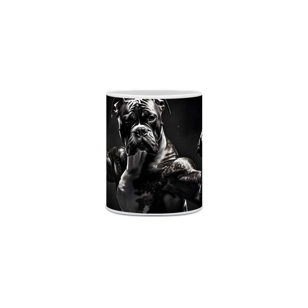 Nome do produto: Caneca Boxer com Arte Digital - #Autenticidade 0018