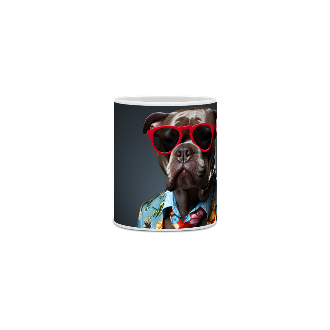 Nome do produto: Caneca Boxer com Arte Digital - #Autenticidade 0024