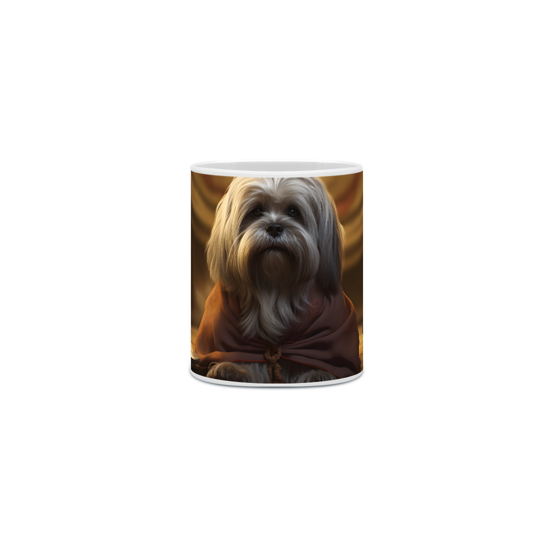 Nome do produto: Caneca Lhasa Apso com Arte Digital - #Autenticidade 0003