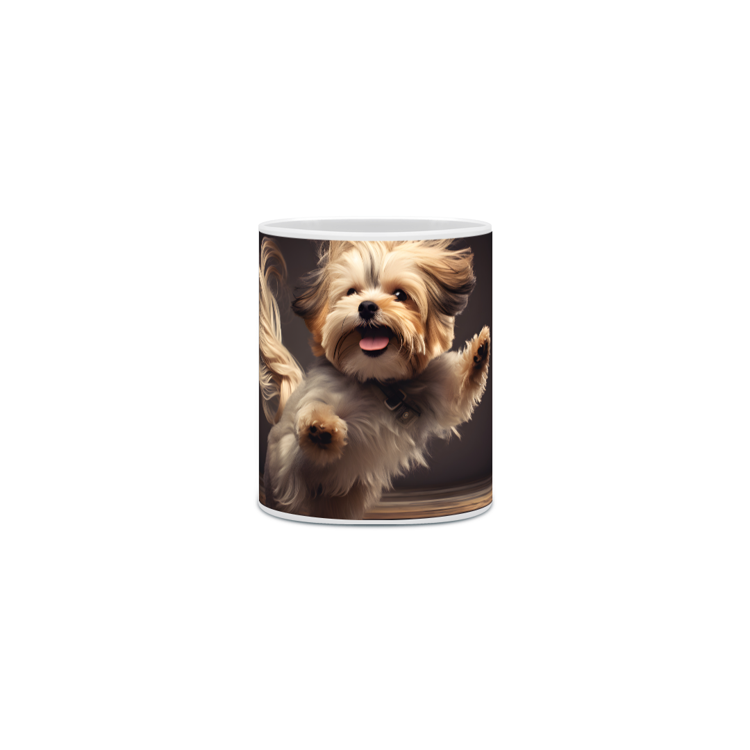 Nome do produto: Caneca Lhasa Apso com Arte Digital - #Autenticidade 0005