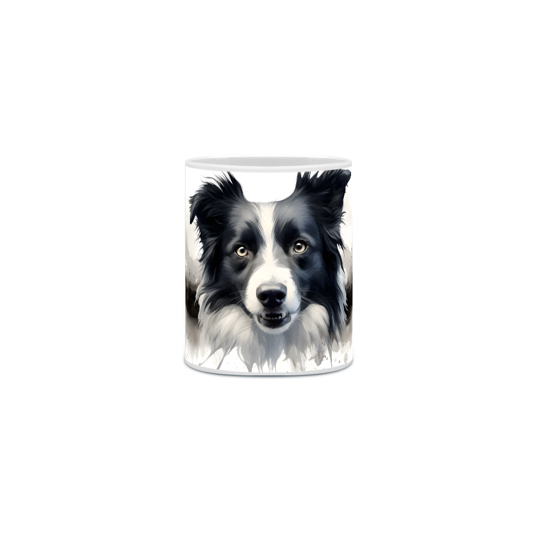 Nome do produto: Caneca Border Collie com Arte Digital - #Autenticidade 0003
