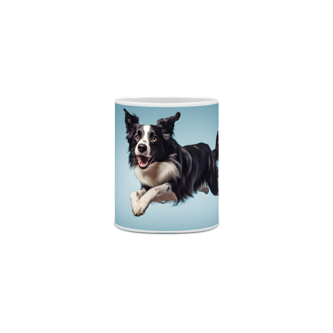 Nome do produto: Caneca Border Collie com Arte Digital - #Autenticidade 0014