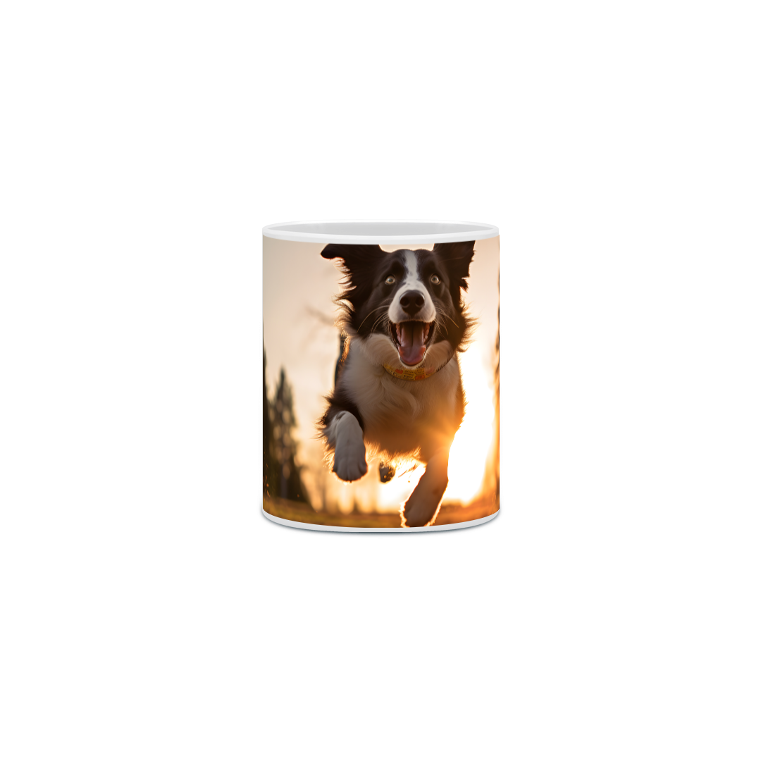 Nome do produto: Caneca Border Collie com Arte Digital - #Autenticidade 0017