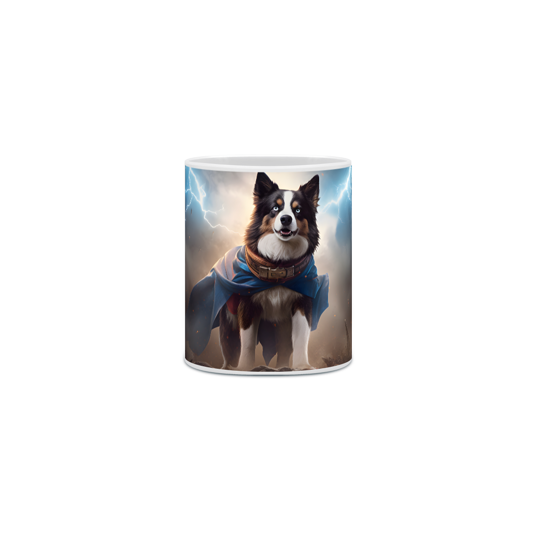 Nome do produto: Caneca Border Collie com Arte Digital - #Autenticidade 0024