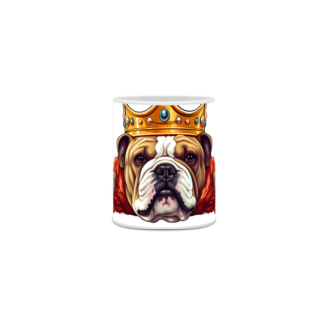 Nome do produto: Caneca Bulldog Inglês com Arte Digital - #Autenticidade 0008