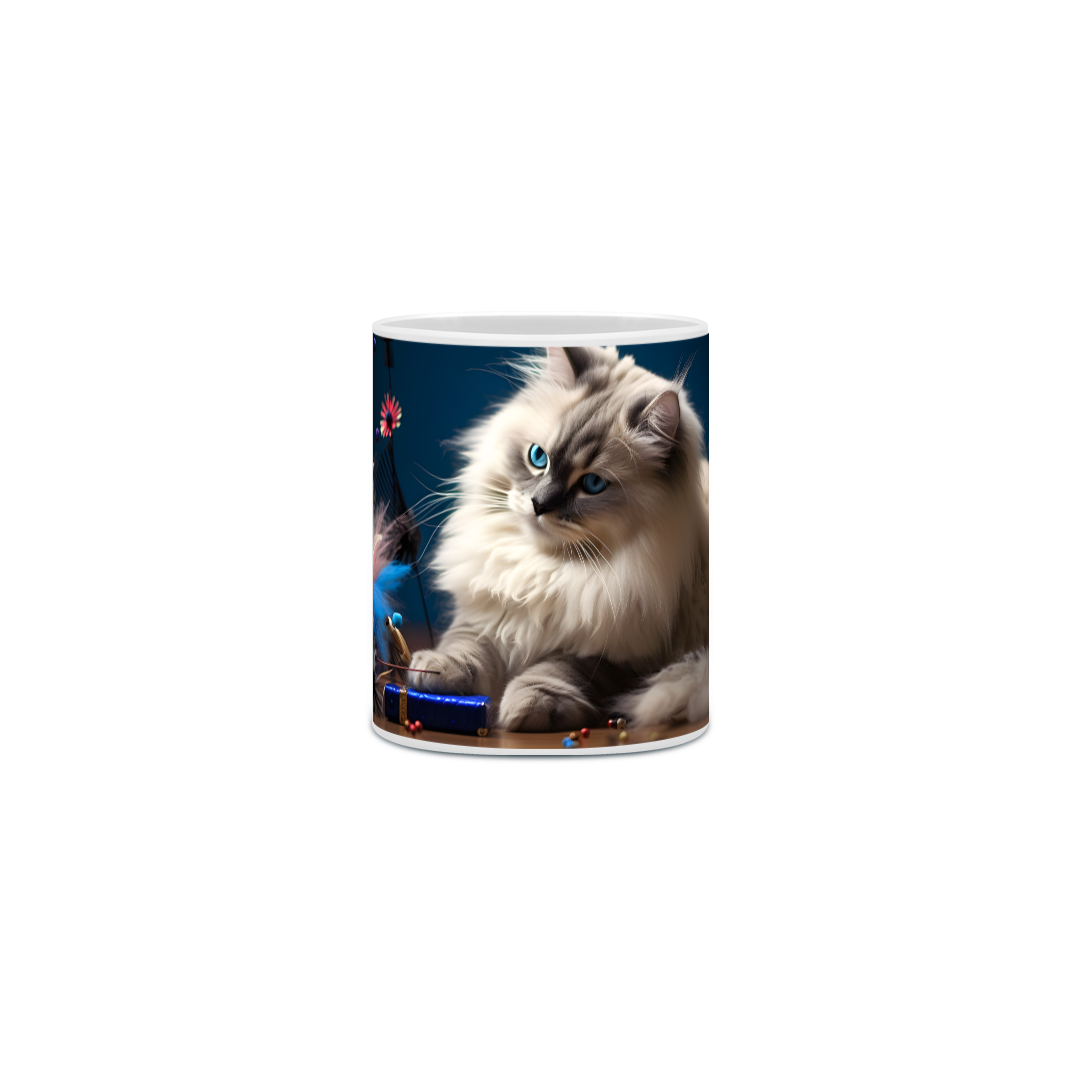 Nome do produto: Caneca Gato Persa com Arte Digital - #Autenticidade 0005