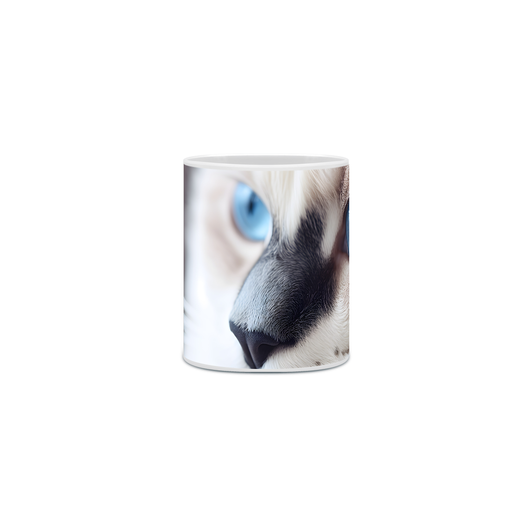 Nome do produto: Caneca Gato Persa com Arte Digital - #Autenticidade 0018