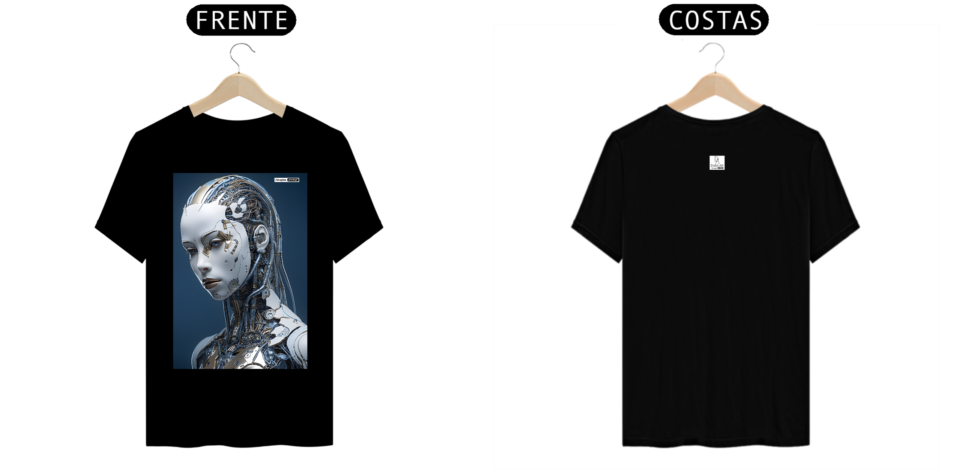 Nome do produto: Arte sobre Futurismo feita por IA - #Autenticidade 0001