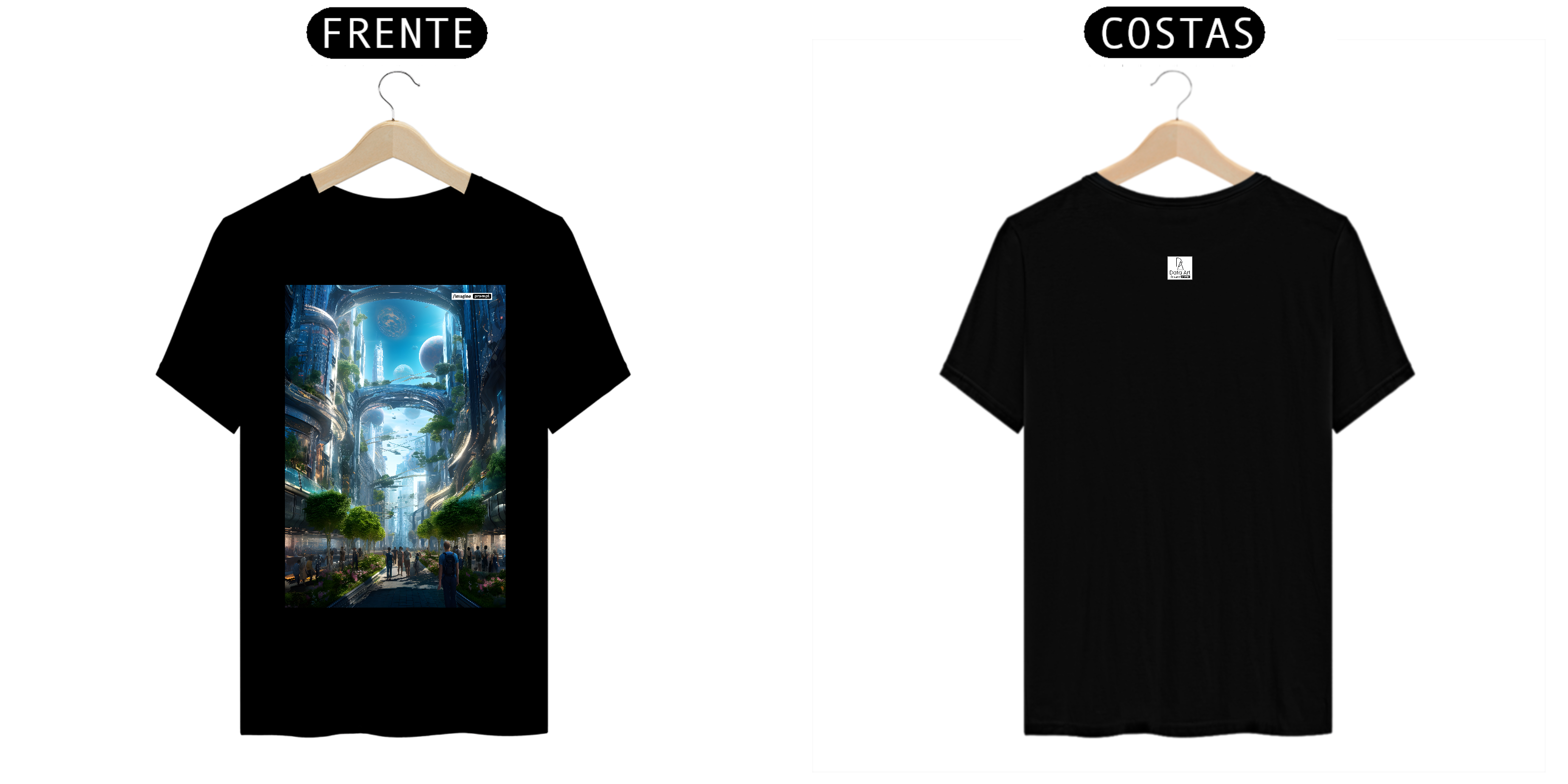 Nome do produto: Arte sobre Futurismo feita por IA - #Autenticidade 0013