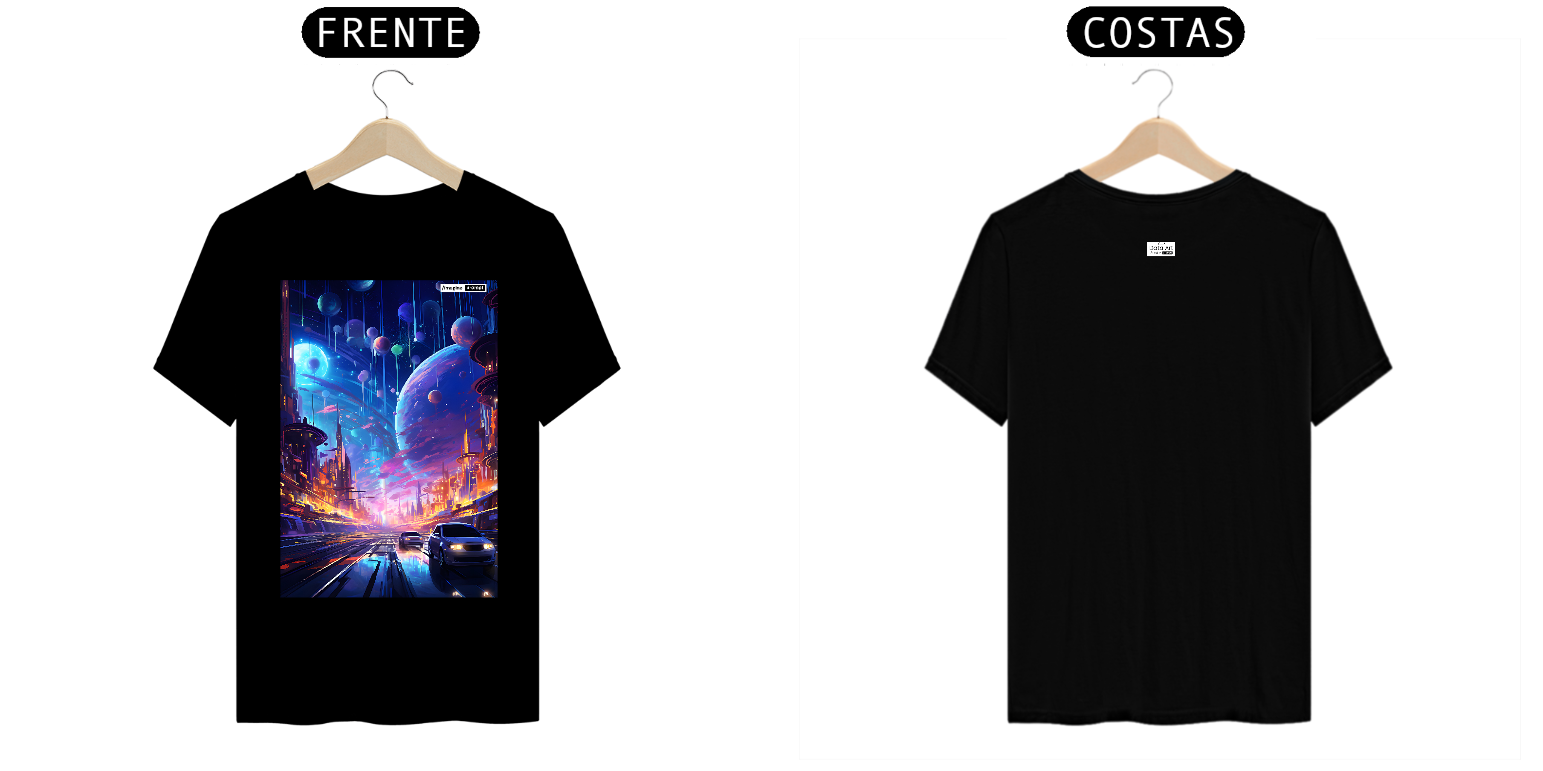 Nome do produto: Arte sobre Ficção Científica feita por IA - #Autenticidade 0016