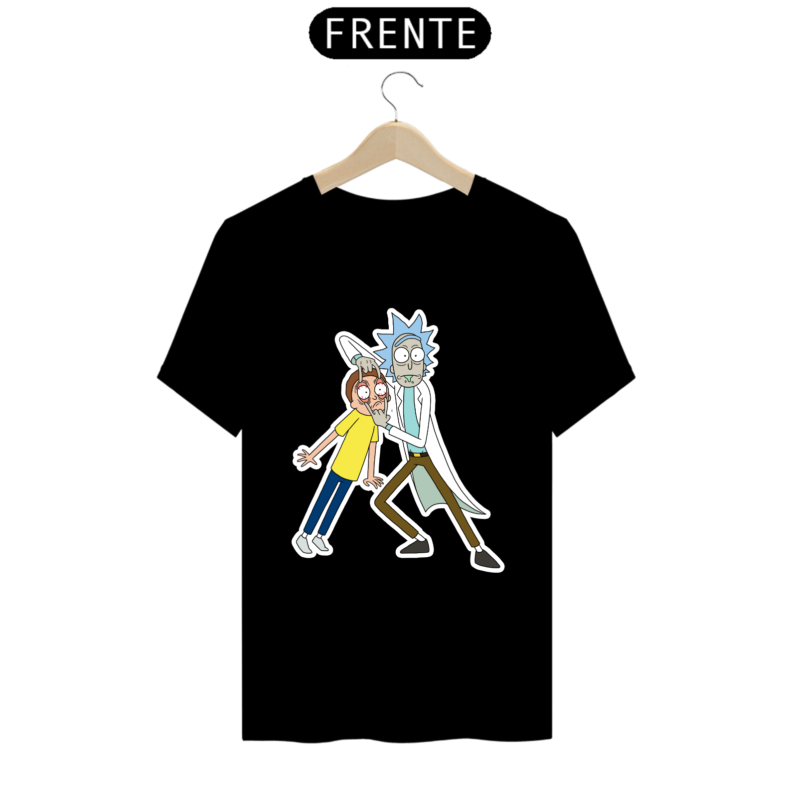 Nome do produto: T-Shirt Prime - Rick and Morty - abre o olho