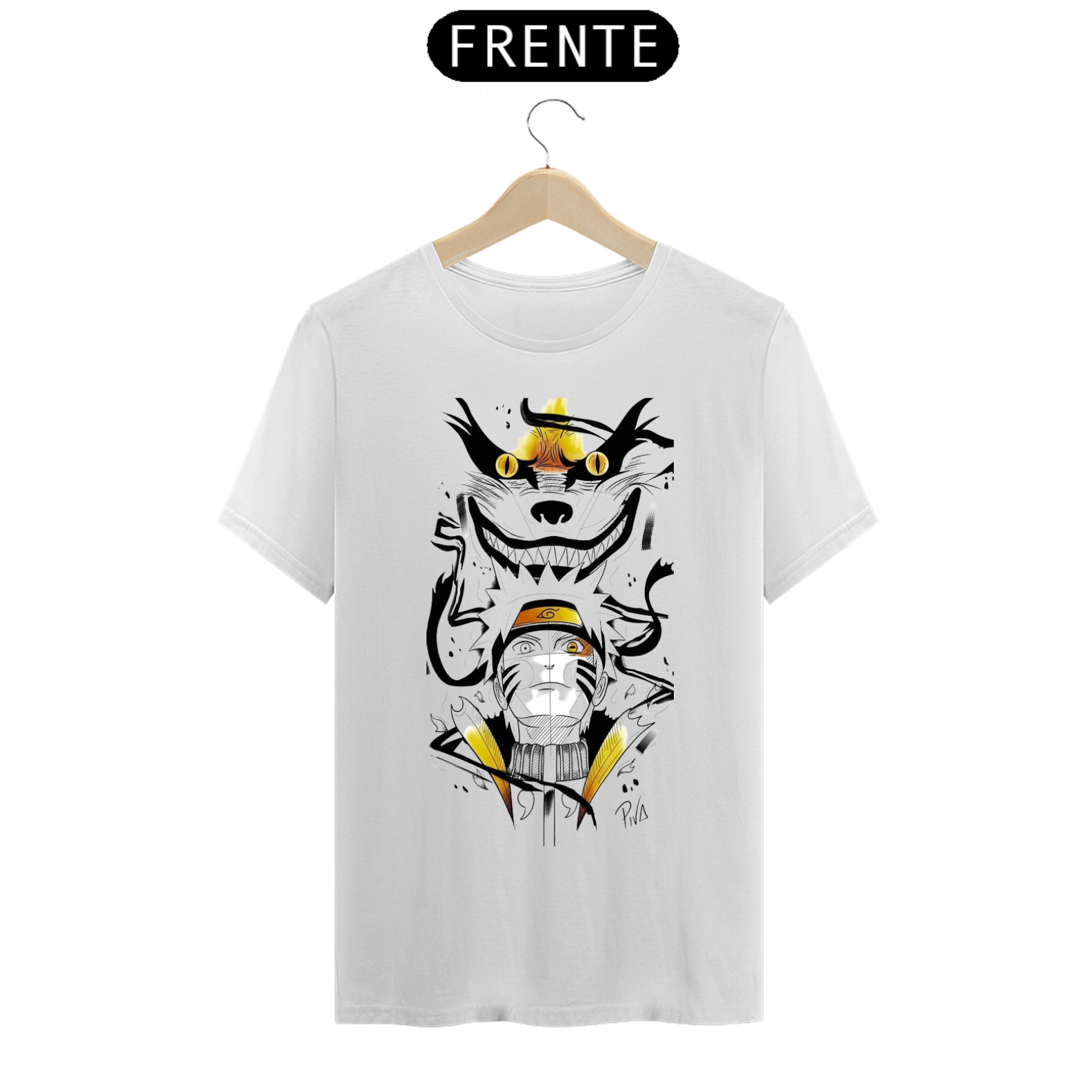 Nome do produto: Camiseta naruto Modo Senin