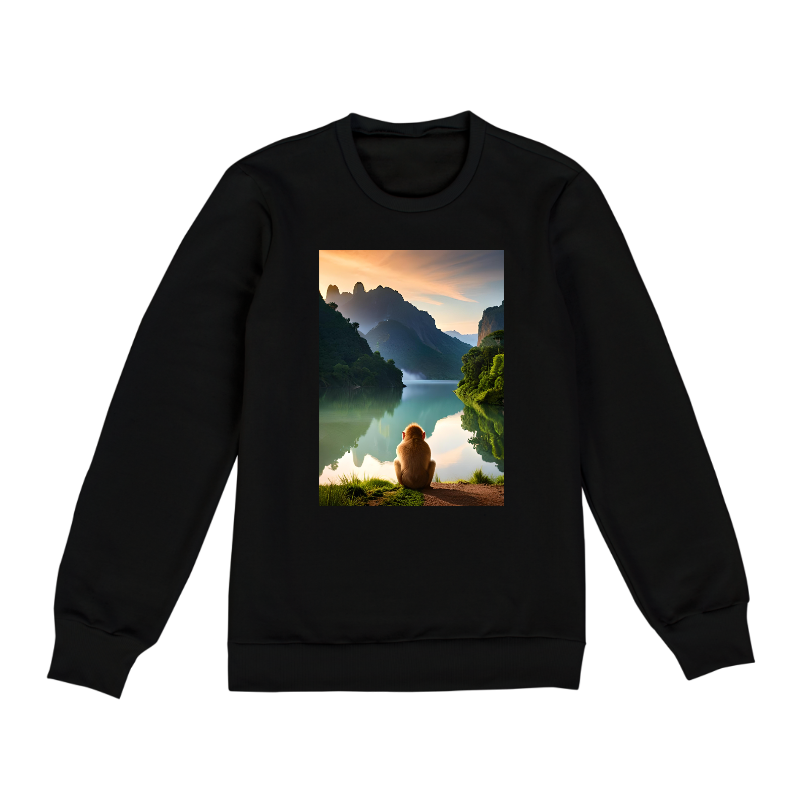 Nome do produto: Moletom Monkey Business: Conforto e Estilo com um Toque de Aventura!