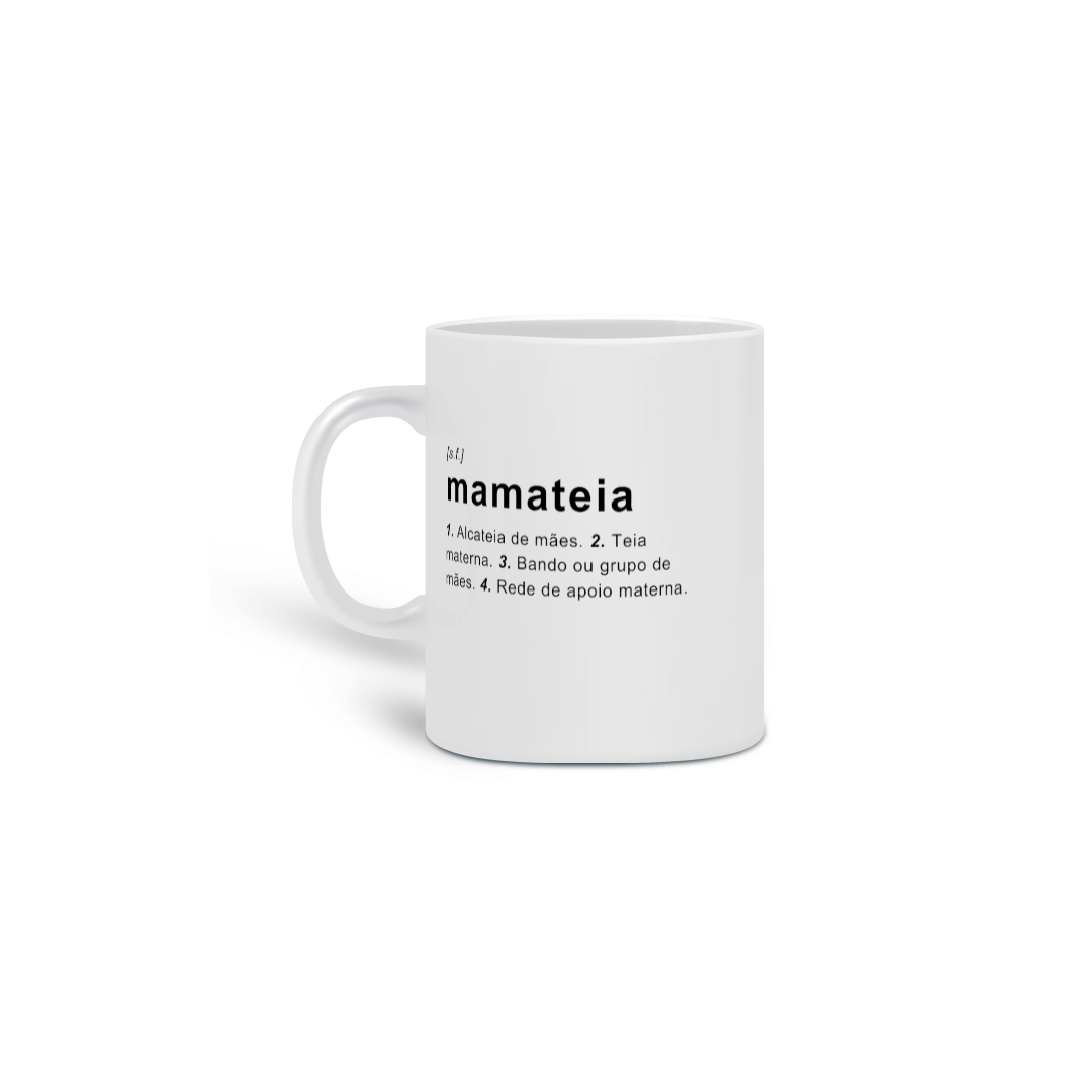Nome do produto: Caneca Dicionário Mamateia