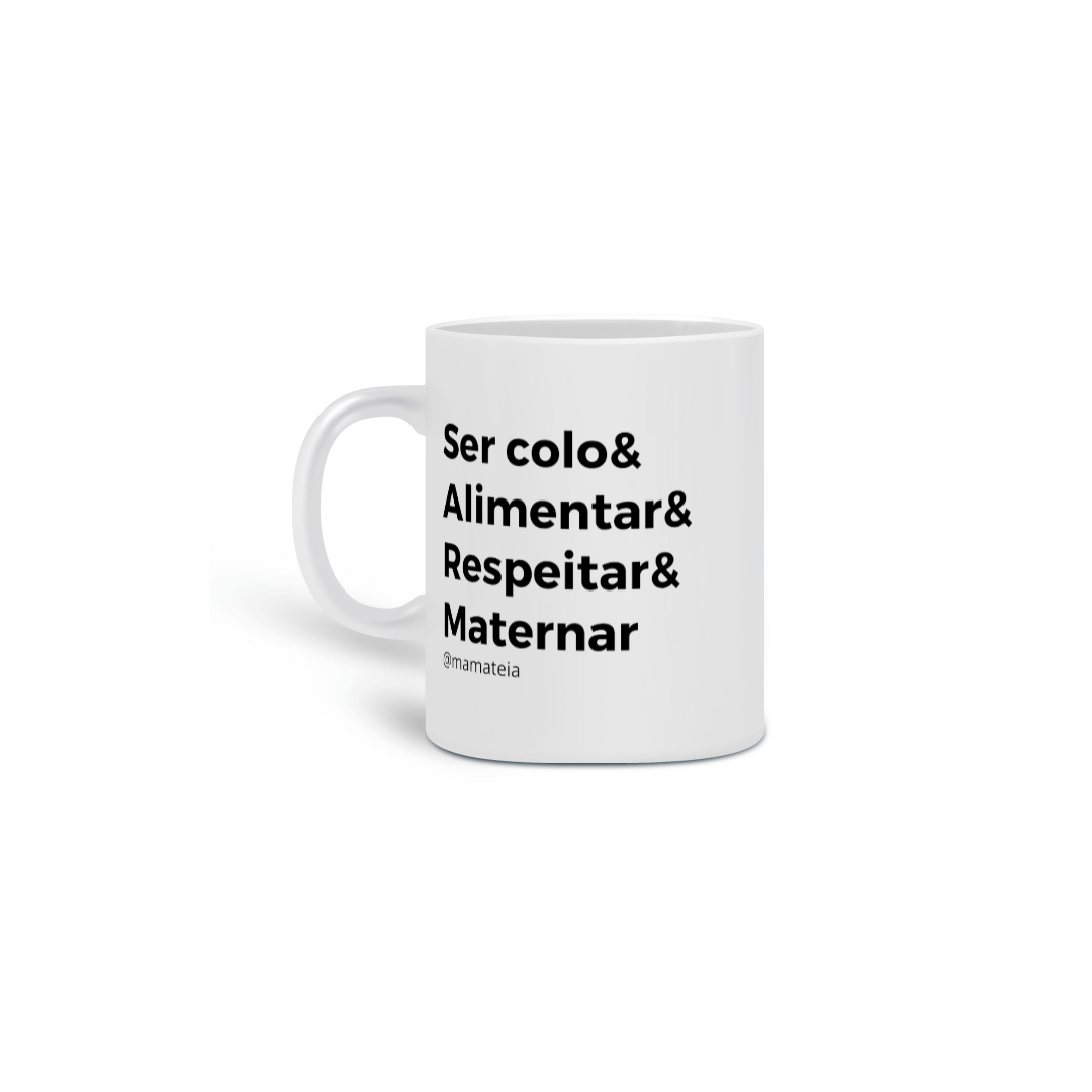 Nome do produto: Caneca Maternar Mamateia