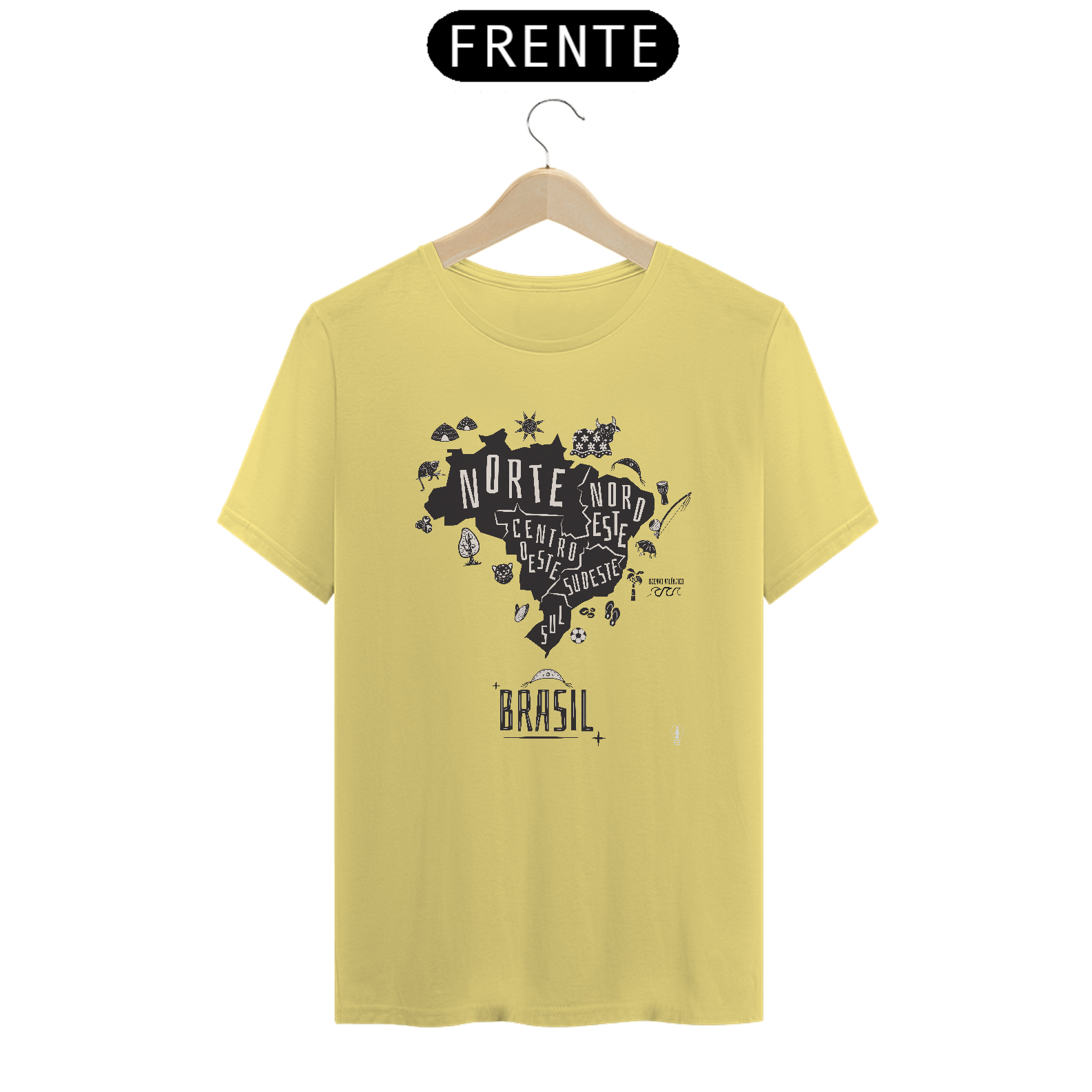 Nome do produto: Camiseta Brasil