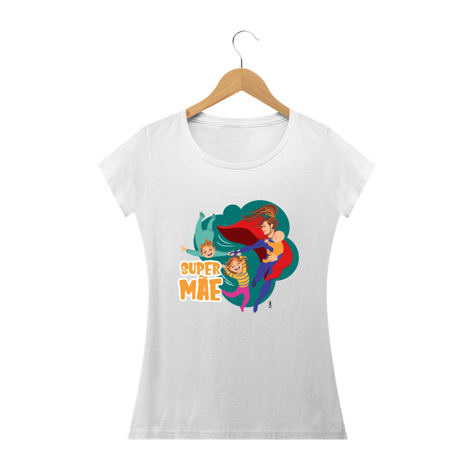 Nome do produto: Camiseta Super Mãe
