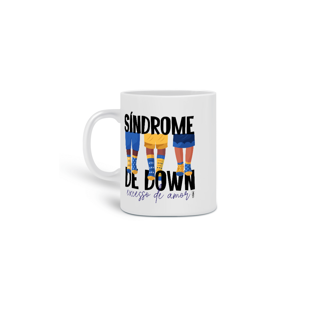 Nome do produto: Caneca Síndrome de Down