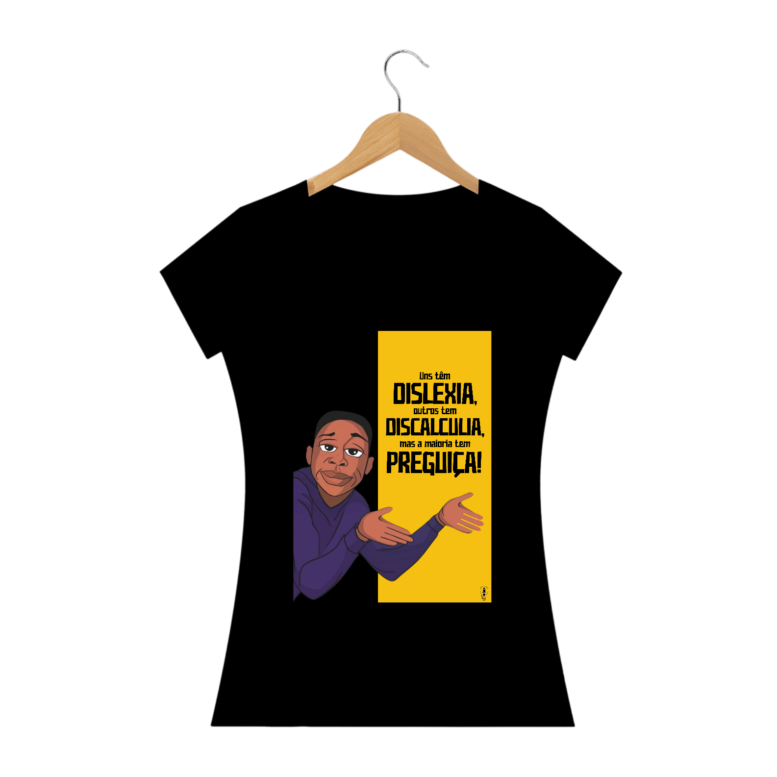 Nome do produto: Camiseta Dislexia