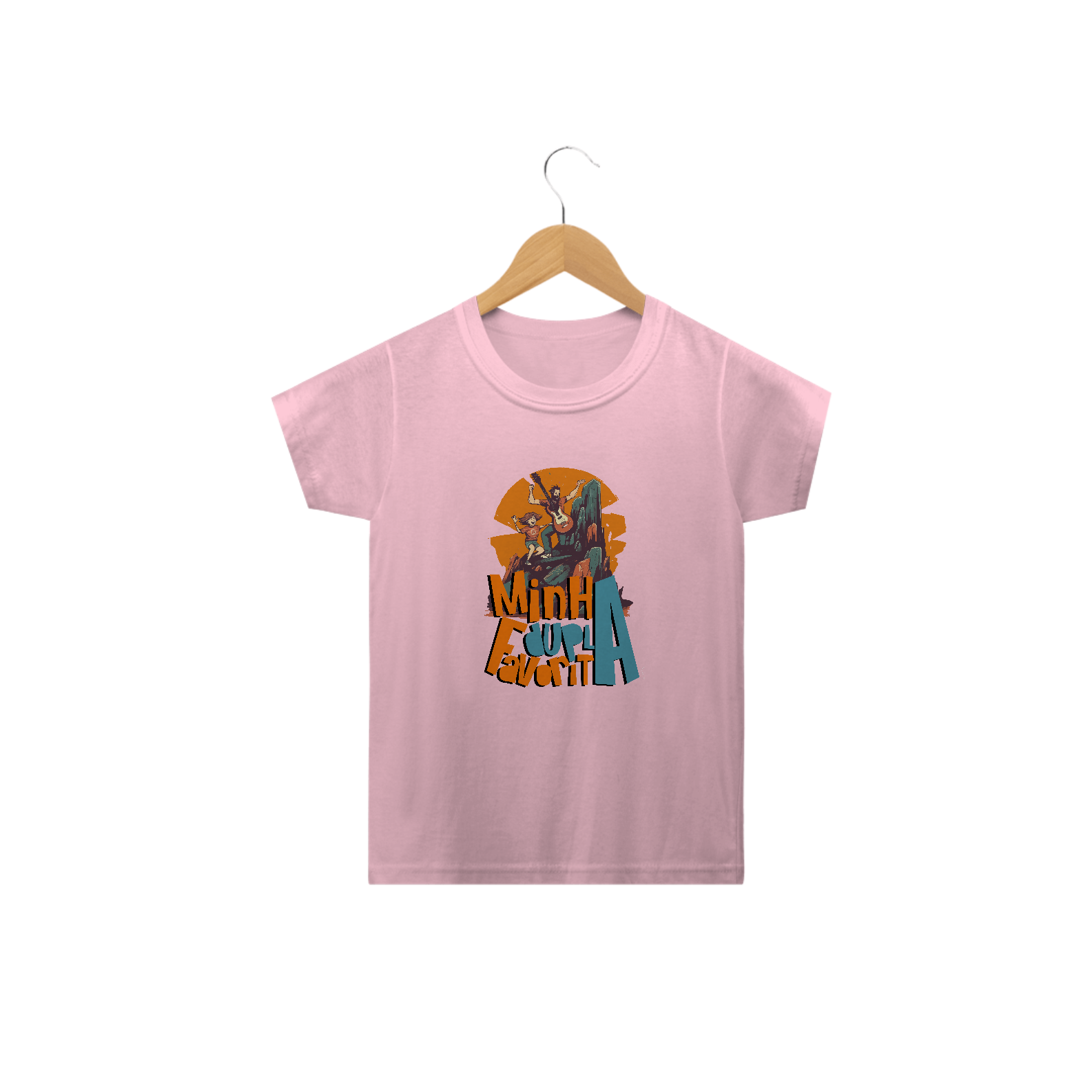 Nome do produto: Camiseta Minha Dupla Favorita