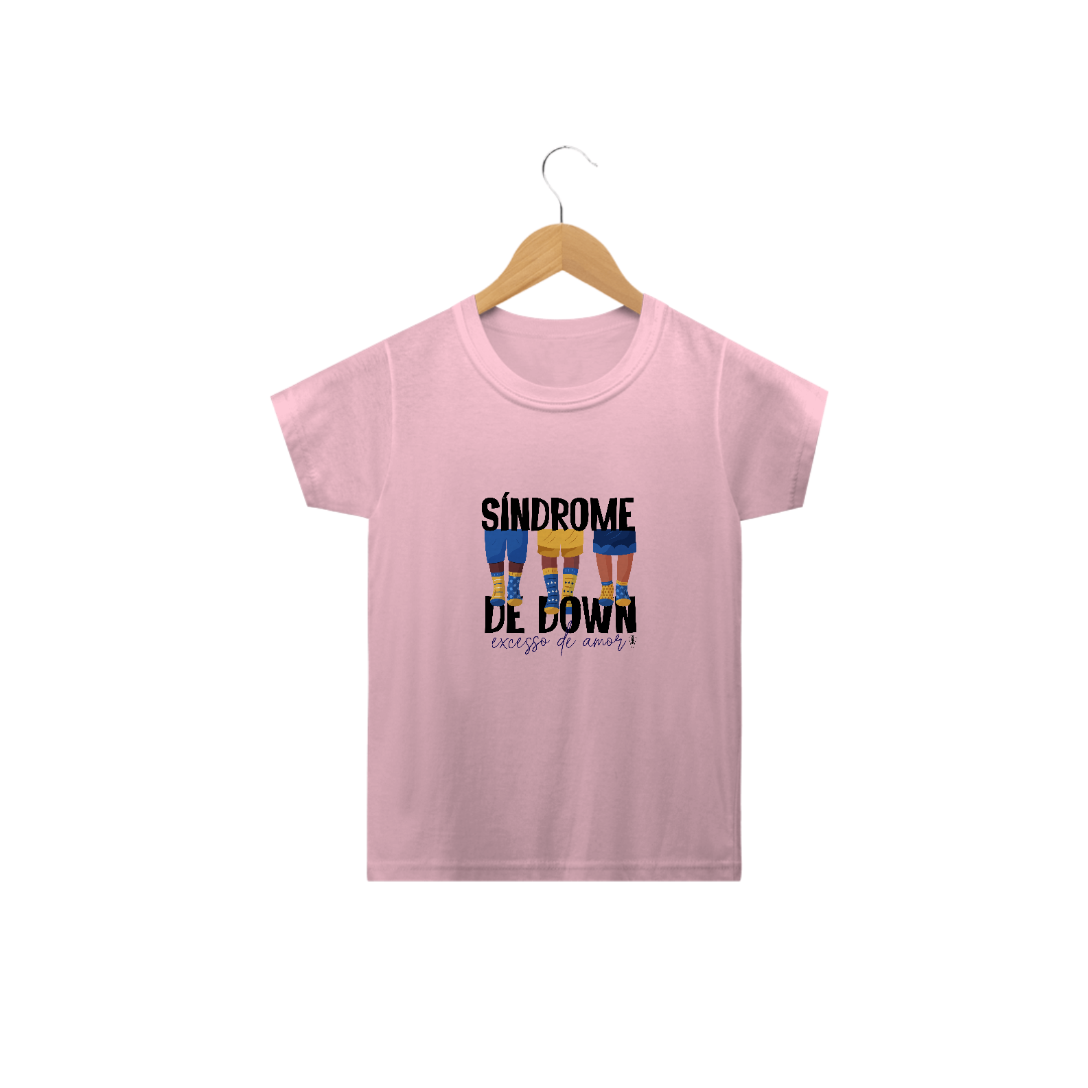 Nome do produto: Camiseta Síndrome de Down