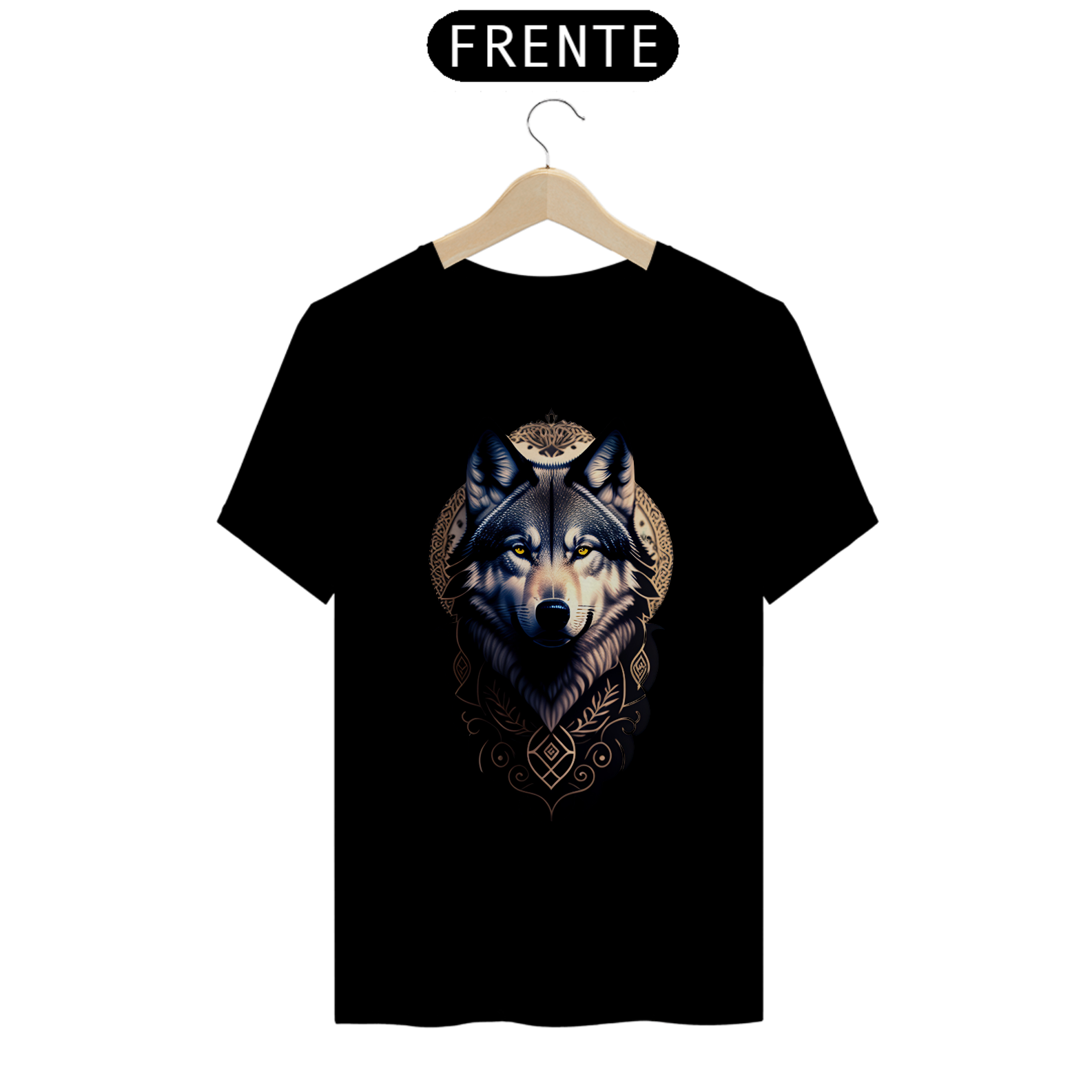 Nome do produto: CAMISETA WOLF DESIGN