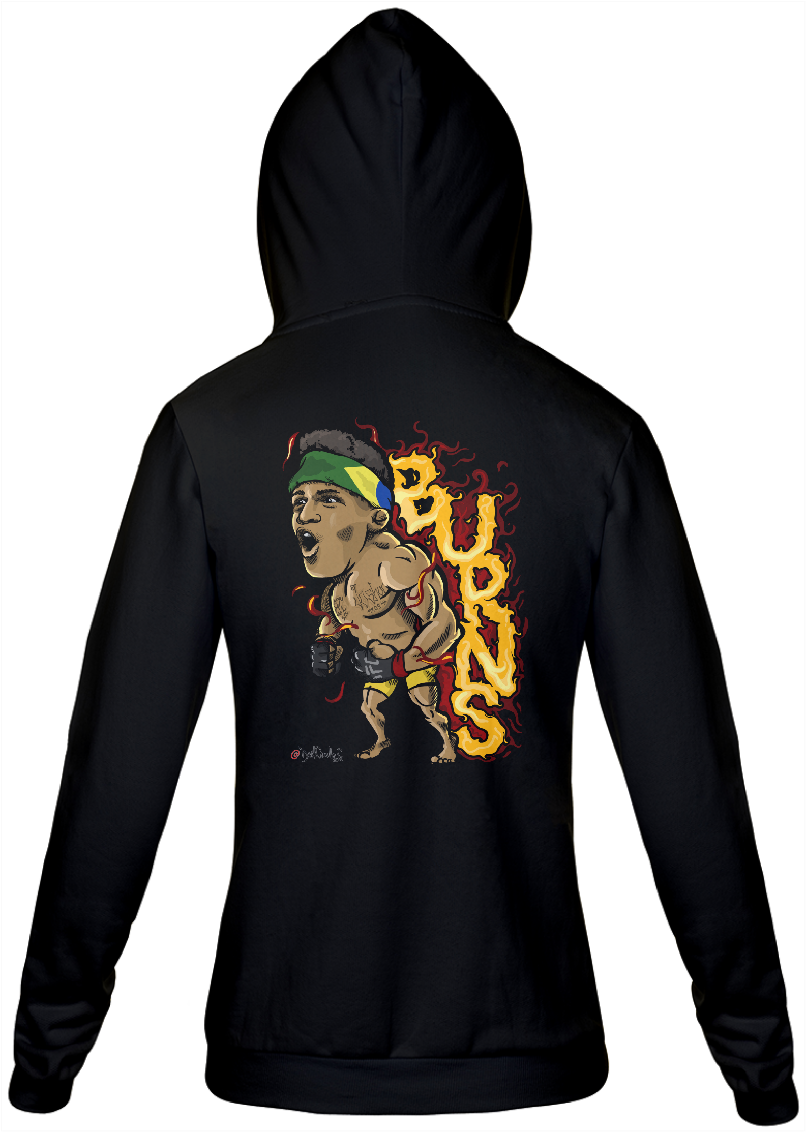 Nome do produto: BURNS - Moleton com zíper