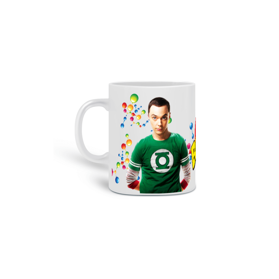 Caneca Bazinga Sheldon
