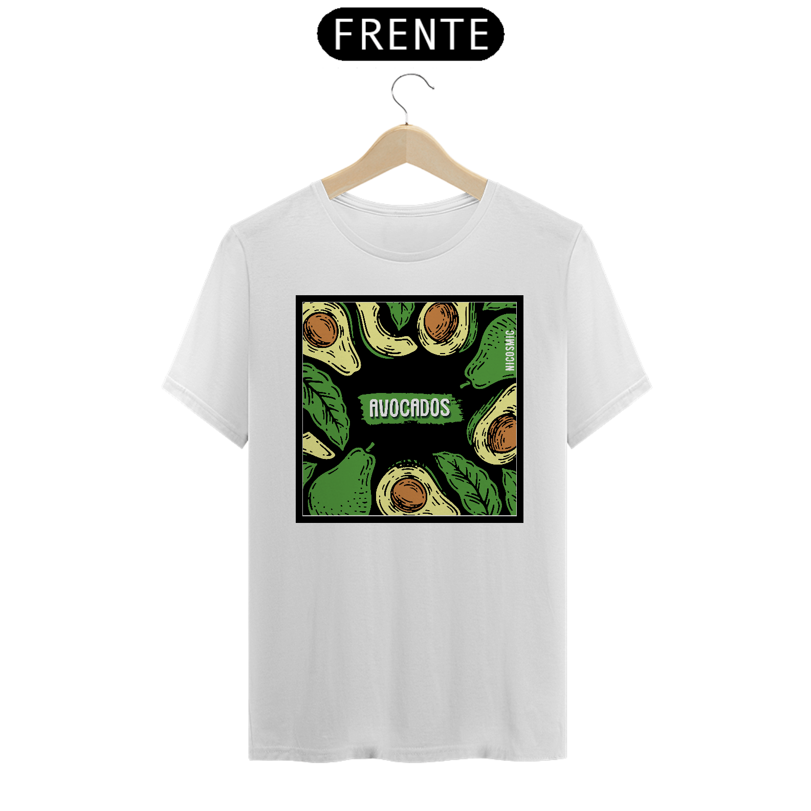 Nome do produto: Camiseta Avocados