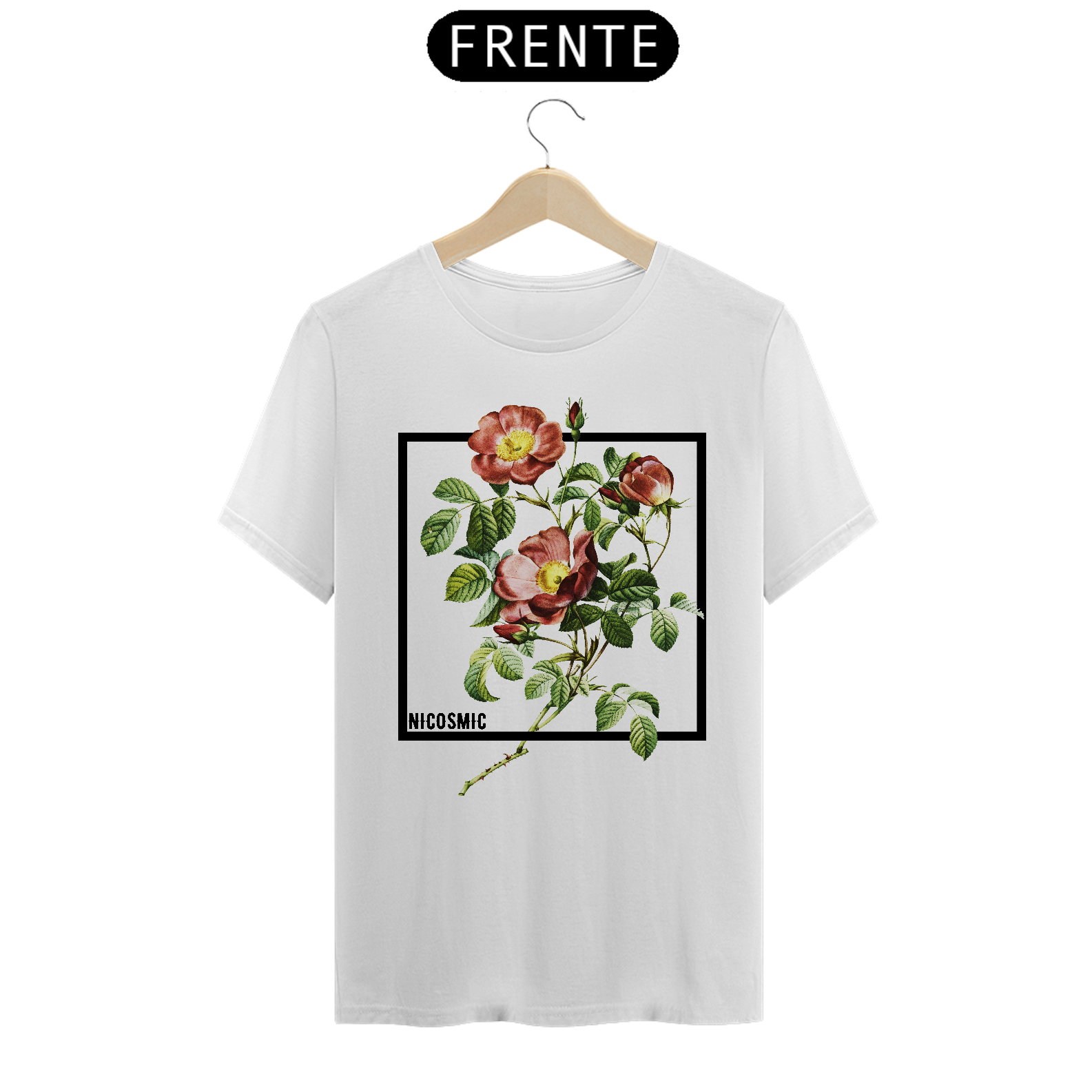 Nome do produto: Camiseta Flowers