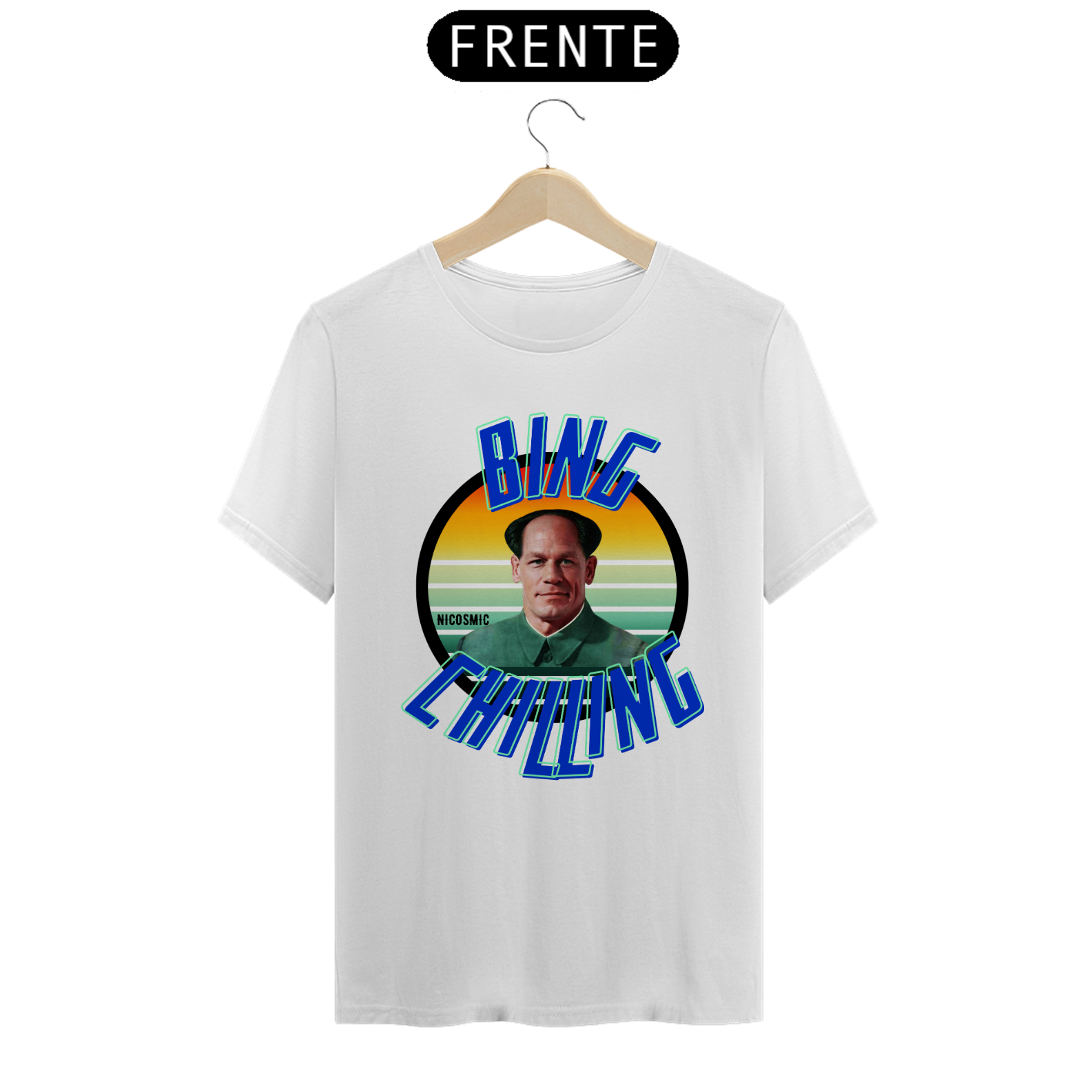 Nome do produto: Camiseta John Cena Bing Chilling