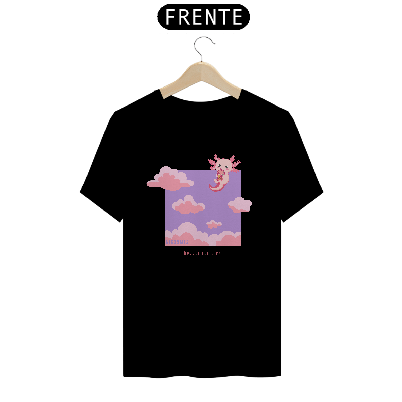 Nome do produto: Camiseta Bubble Tea Time